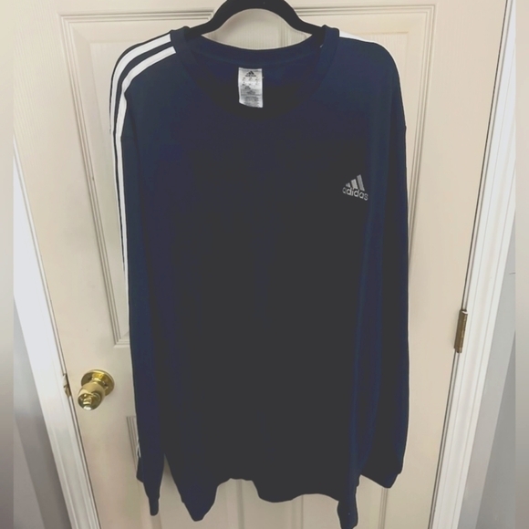 Addias Men's Crewneck (Navy) - Picture 2 of 5